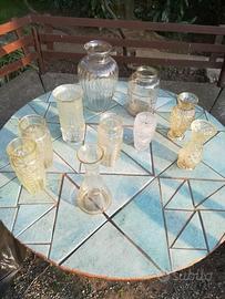 Portafiori e brocche in vetro