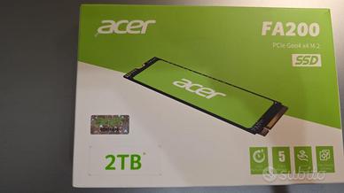 acer FA200 SSD PCIe 4.0 NVMe 2 TB - Velocità X007