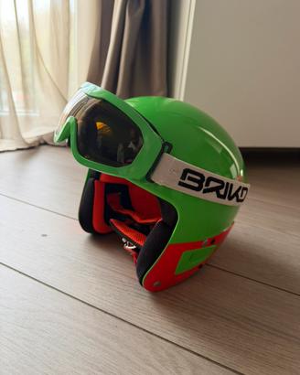 Casco sci Briko Junior Vulcano Fis 6.8 + Maschera