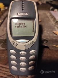 Nokia 3310 con batteria e caricatore originale 
