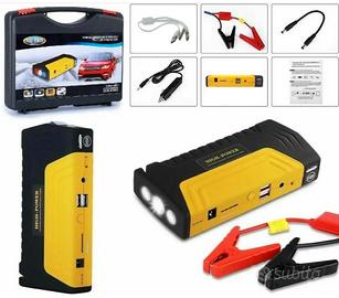 JUMP STARTER AVVIATORE PER AUTO BATTERIA DI EMERG