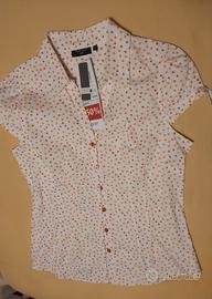 camicia donna maniche corte 