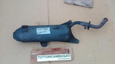 Marmitta piaggio x9 250 honda