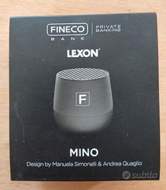 LEXON - CASSA BLUETOOTH MINO GADGET BANCA FINECO N