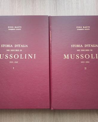 Storia d'Italia nei discorsi di mussolini Pino Rau