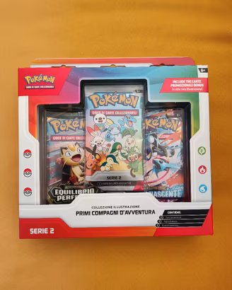 Box Pokemon PRIMI COMPAGNI D'AVVENTURA - serie 2