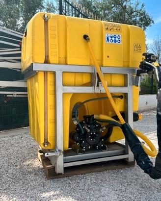 BOTTE USATA CAFFINI 600 LT CON BARRA MANUALE 12 MT