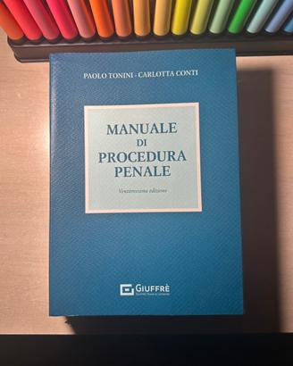 Manuale di Procedura penale - Tonini, Conti