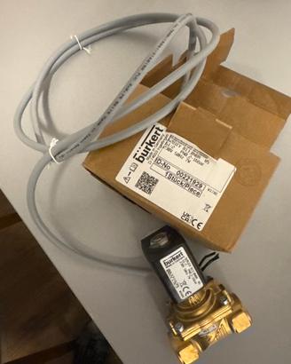 Burkert 6281EV valvola a membrana  servoassistita