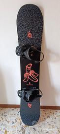 Snowboard+attacchi+scarponi donna