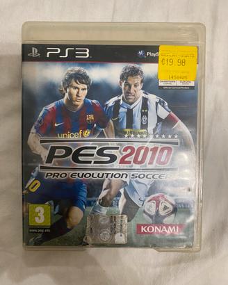 pes 2010 per ps3