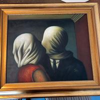 Magritte Gli amanti 80x70