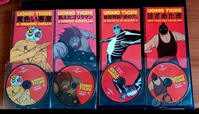 Uomo Tigre 4 DVD In Bustina+Volumetti