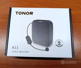 Amplificatore vocale Bluetooth TONOR K11 – Nuovo
