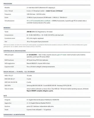 Server HP DL380 G7 RAM 208 gb