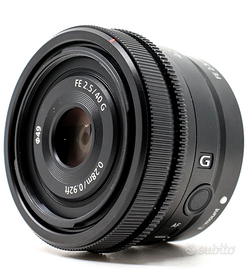 Sony FE 40mm f/2.5 G - Come nuovo -