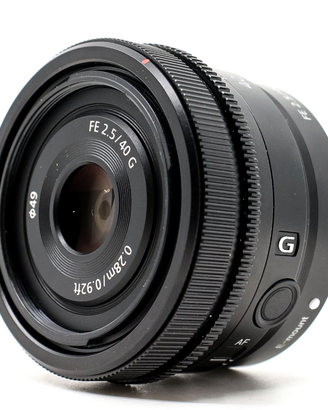 Sony FE 40mm f/2.5 G - Come nuovo -