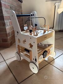 Primi passi bambini legno montessori