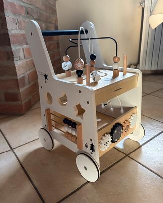 Primi passi bambini legno montessori