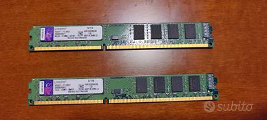 2x Modulo RAM Kingston 4GB DDR3 1333MHZ