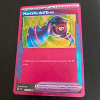 mantello dell'eroe carta Pokémon 