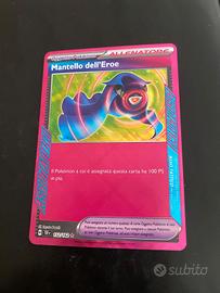 mantello dell'eroe carta Pokémon 