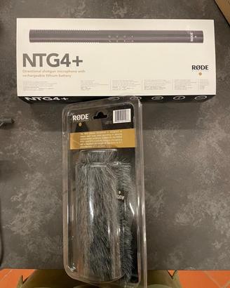 Rode Ntg 4 plus + antivento