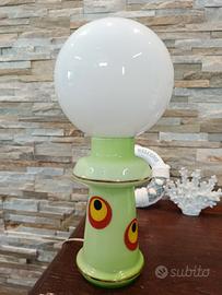 Lampada Fungo Space Age stile Carlo Nason 