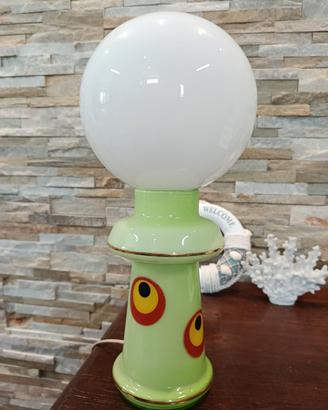 Lampada Fungo Space Age stile Carlo Nason 