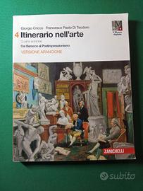 Itinerario nell’arte versione arancione volume 4