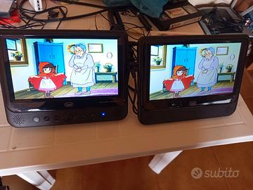 Lettore DVD doppio schermo Trevi