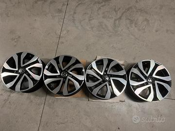 1x Cerchio lega Galway VW originale Touran 6,5x16