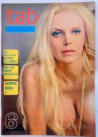 🔞 🇮🇹 TAB n. 6 – Giugno 1969 Vintage Magazine