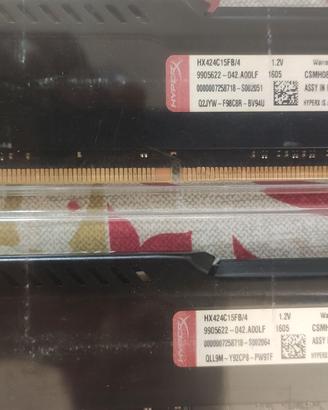 ddr4 2x4 8 gb totali 2400mhz