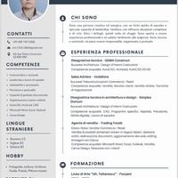 Sono un architetto con esperienza