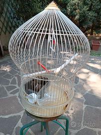 Gabbia circolare x uccelli 