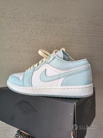 Nike Jordan 1 mid low azzurro Uomo Nuove 