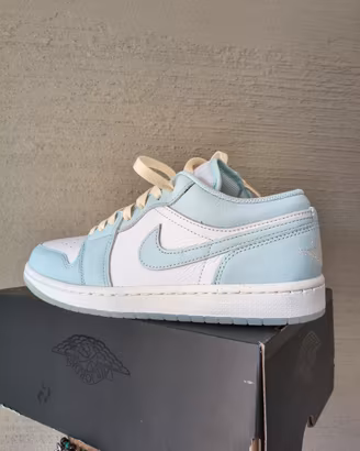 Nike Jordan 1 mid low azzurro Uomo Nuove 