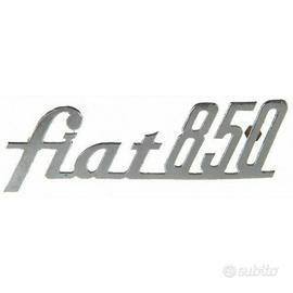 Scritta Emblema Targhetta Fiat 850