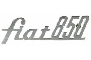 Scritta Emblema Targhetta Fiat 850