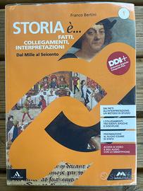 Libro scolastico “STORIA è..dal Mille al Seicento”