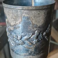 Antico Bicchiere in Argento 800 L. Leone Firenze -