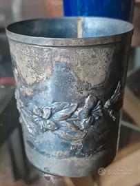 Antico Bicchiere in Argento 800 L. Leone Firenze -