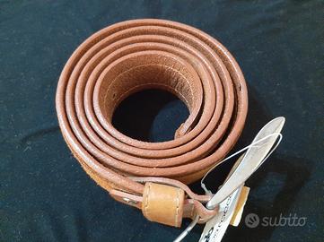 Cintura Uomo Roccobarocco Pelle Cuoio Nuova 