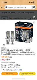 Lampade fari led