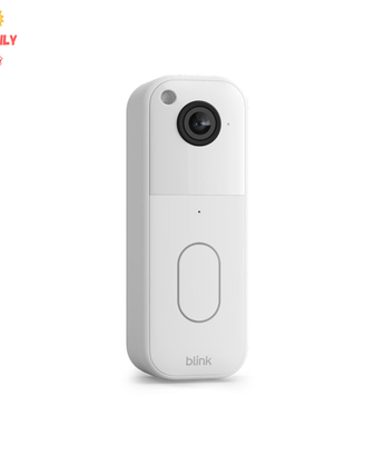Blink Video Doorbell BIANCO NUOVO HD Alexa WiFi