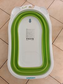 bilancia e vaschetta per bagnetto 