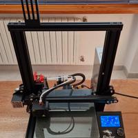 Creality Ender 3 Pro con modifiche + ricambi