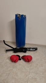 sacco boxe con brazzio 