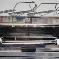 Tostiera elettrica in acciaio inox